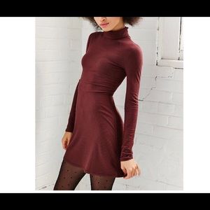 BDG turtleneck shirt dress